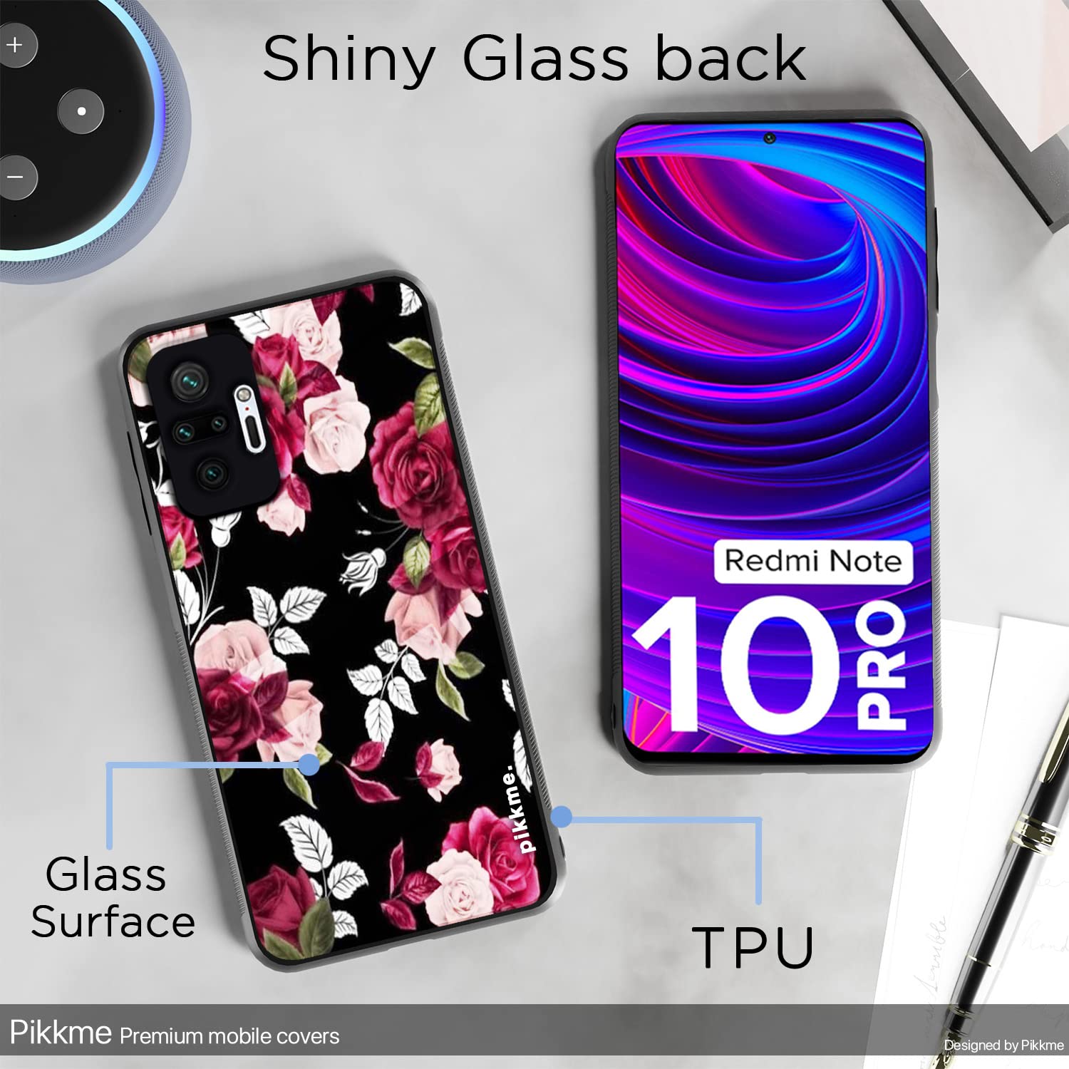 Pikkme Flower back cover for Redmi Note 10 Pro/Note 10 Pro Max – photo 3