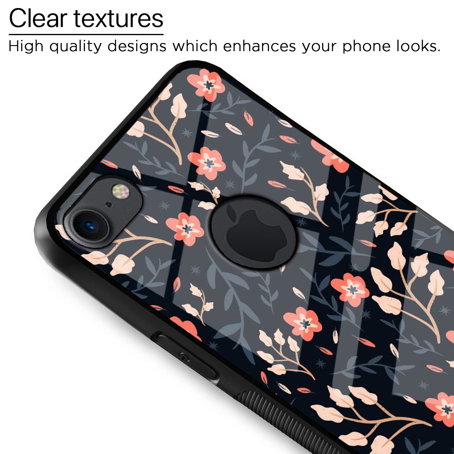 Pikkme iPhone 7/8 Flower back cover – photo 4