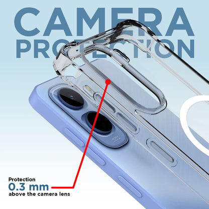 Pikkme transparent mag-safe MagSafe mobile cover for Vivo T5 Pro 5G – photo 5