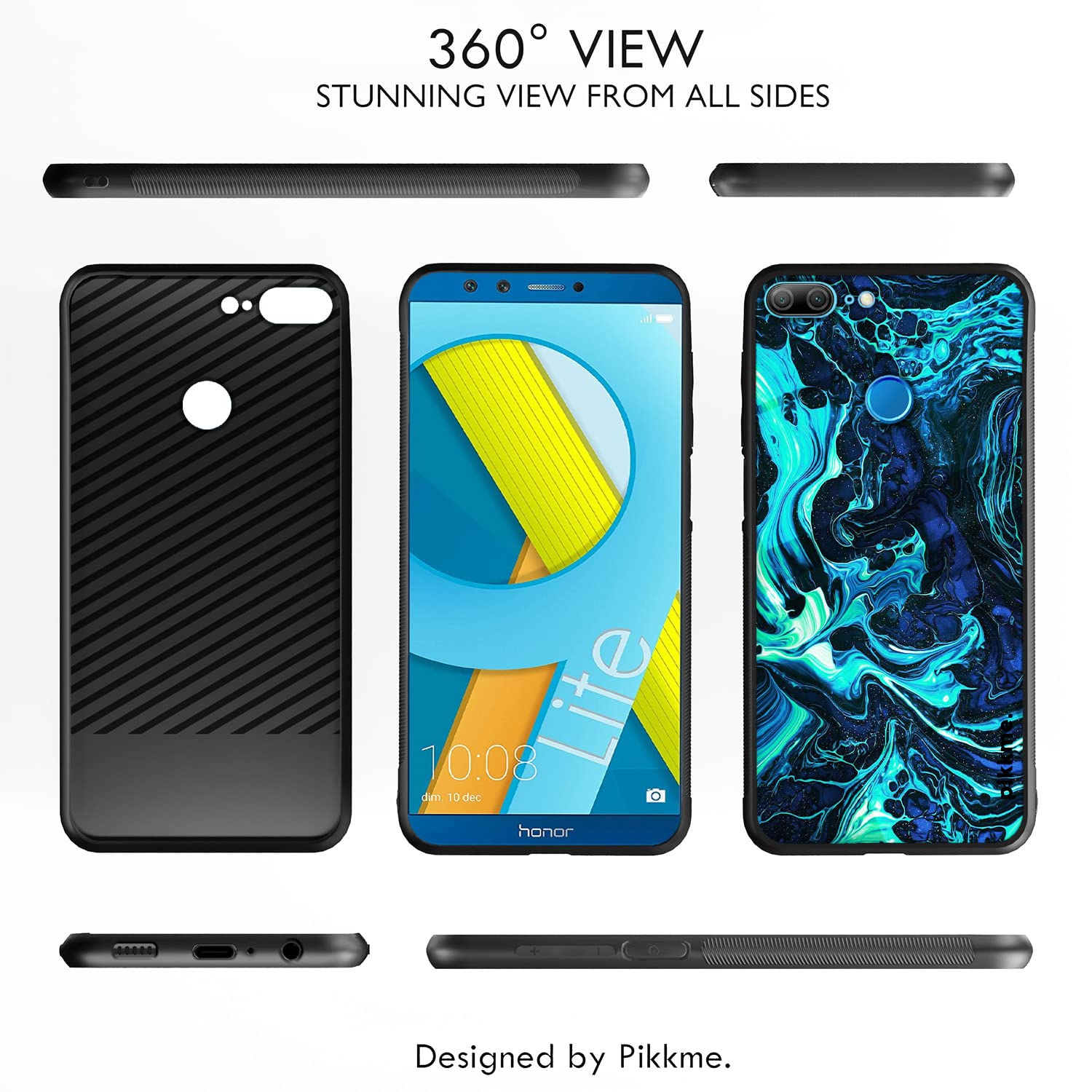 Honor 9 Lite Hybrid mobile back cover by Pikkme – photo 2