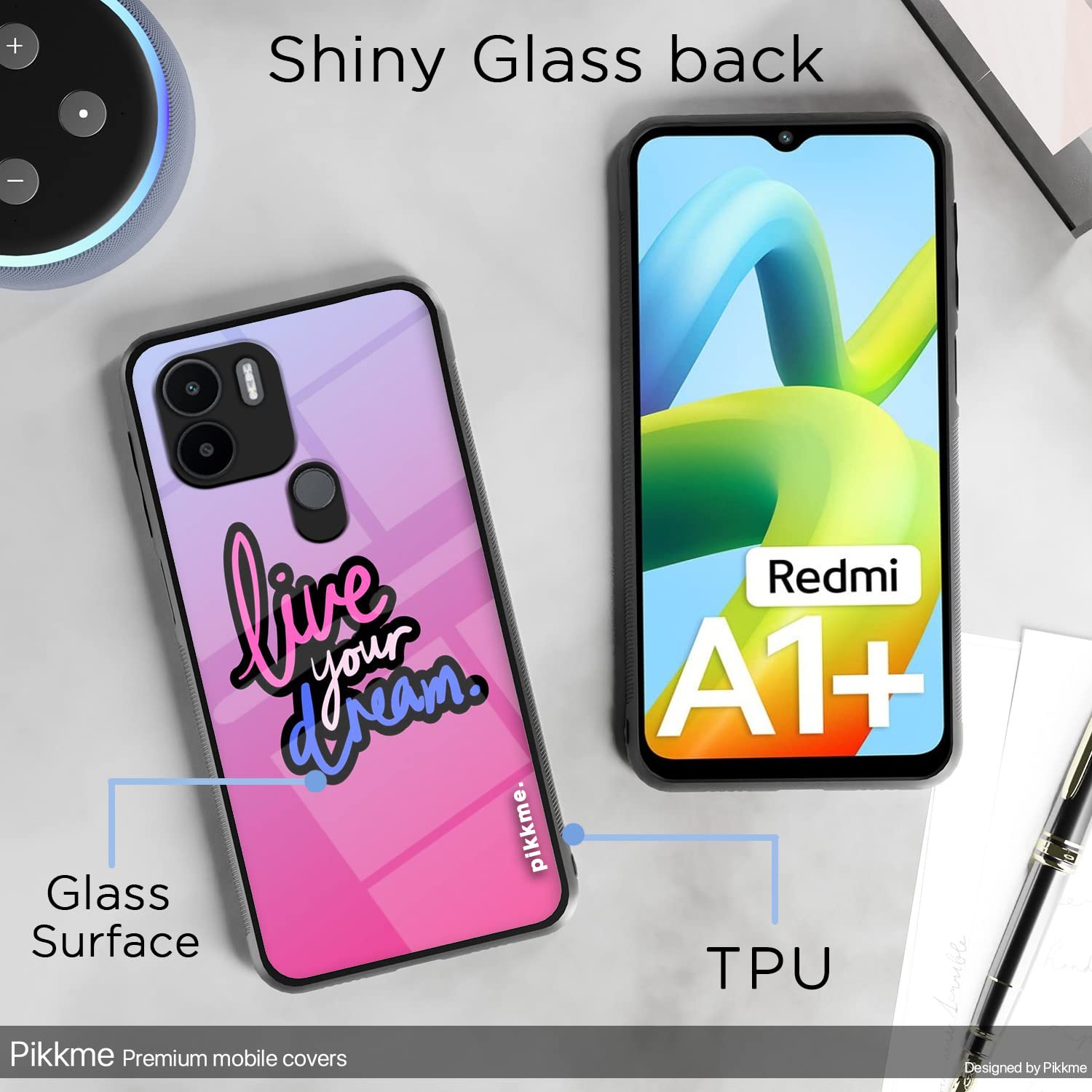 Pikkme Hybrid mobile back cover for Redmi A1 Plus/A2 Plus/Poco C50 – photo 3