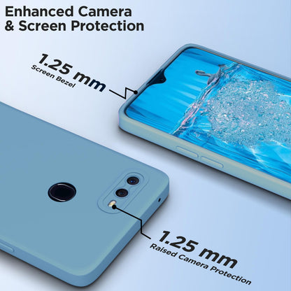 Pikkme aqua blue back cover for Oppo F9/F9 Pro/A5/A5S/A7/A11K/A12/Realme 2/2 Pro/U1 – photo 2