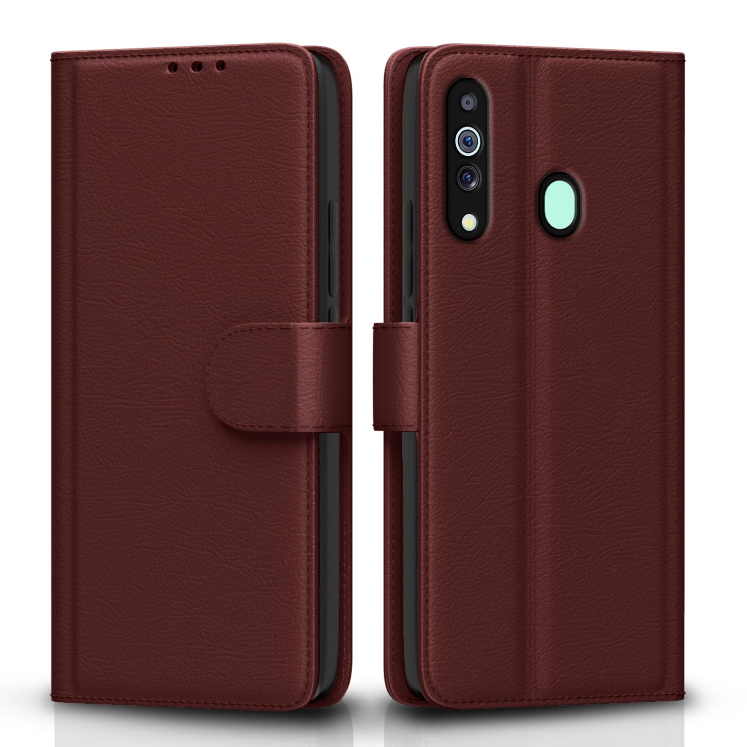 Brown Wallet mobile flip cover for Samsung M40 – Pikkme