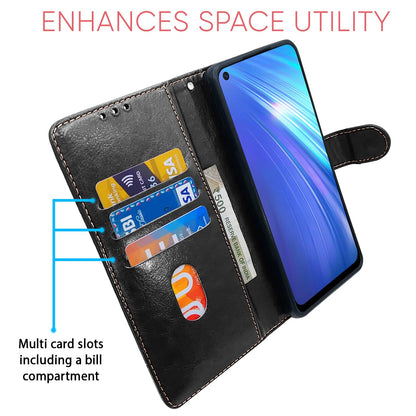 Pikkme black & brown flip case for Realme 6/6i – photo 3