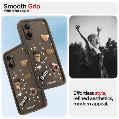 Pikkme brown Silicone phone cover for OnePlus Nord CE 5 5G/3D – photo 2