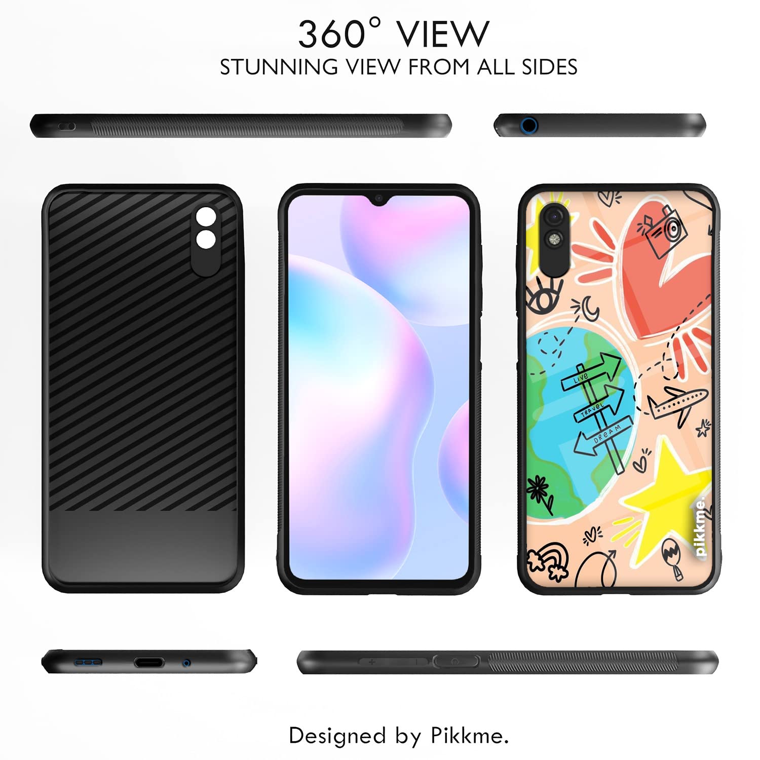 Hybrid Mobile cover for Redmi 9A/9i/9A Sport – Pikkme – photo 2
