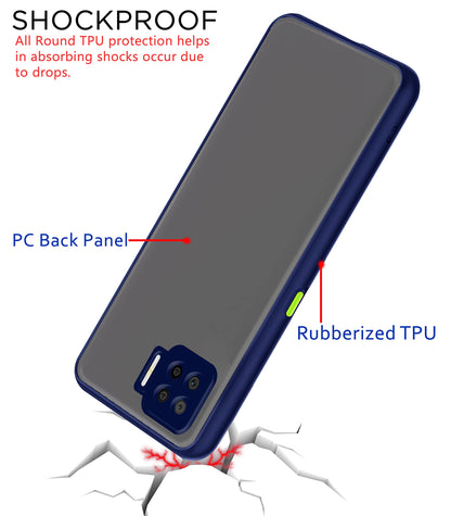 Pikkme Oppo F17 Pro Hybrid blue phone cover – photo 4