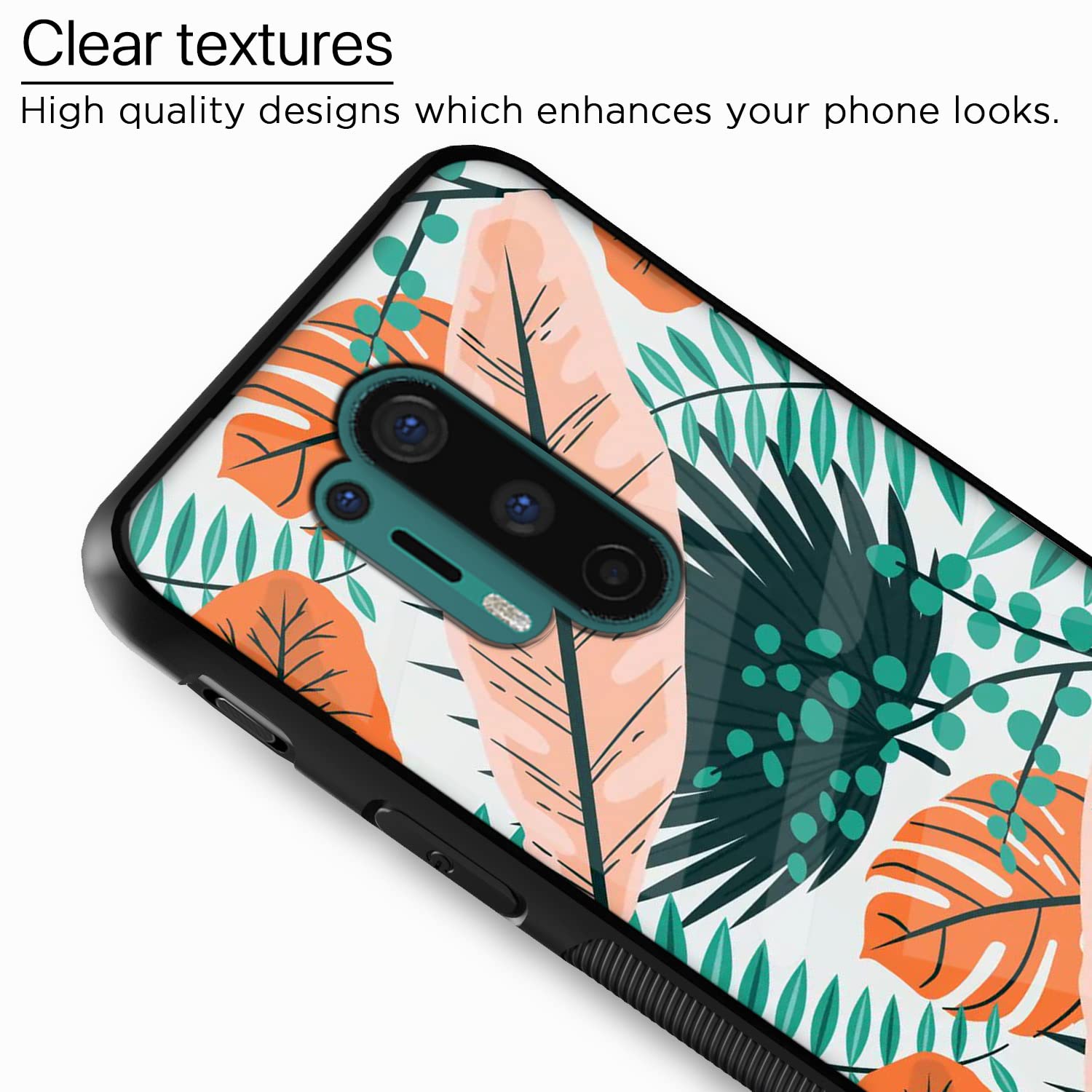 Pikkme Flower back cover for OnePlus 8 Pro – photo 4