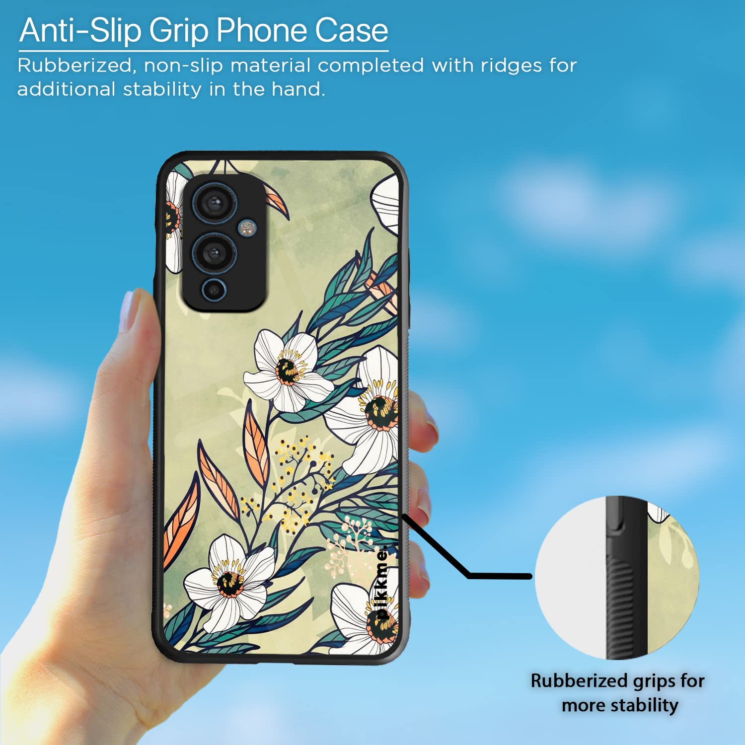 Pikkme OnePlus 9 Flower back cover – photo 5