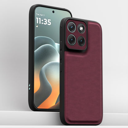 Pikkme Moto Edge 70 Fusion 5G Leather purple phone cover – photo 2