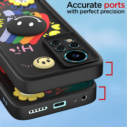 Pikkme black Soft Silicone mobile cover for Infinix Note 12i – photo 4