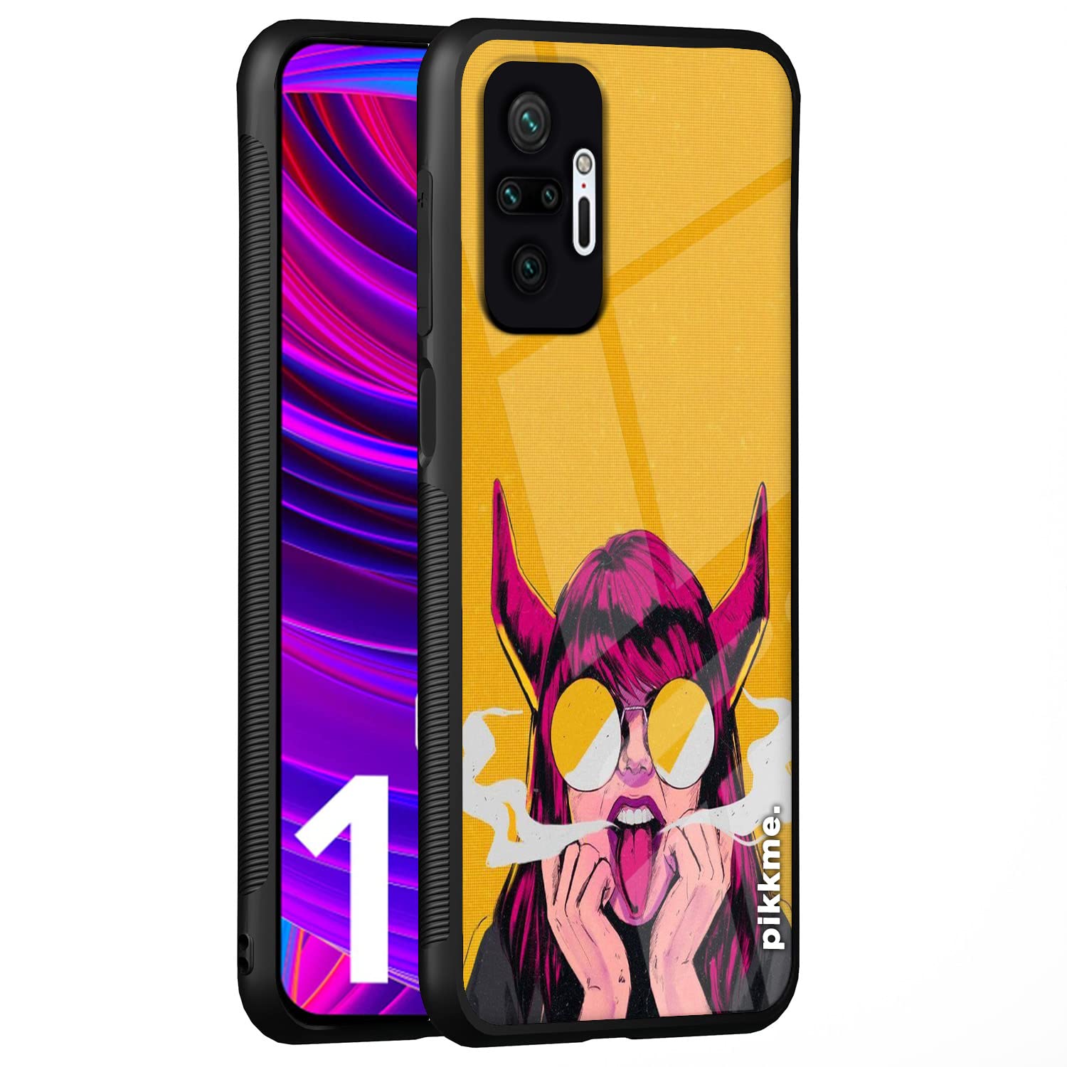 Pikkme Redmi Note 10 Pro/Note 10 Pro Max Hybrid mobile back cover