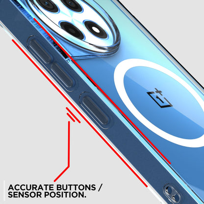 Transparent mag-safe MagSafe mobile cover for OnePlus 12R 5G – Pikkme – photo 6