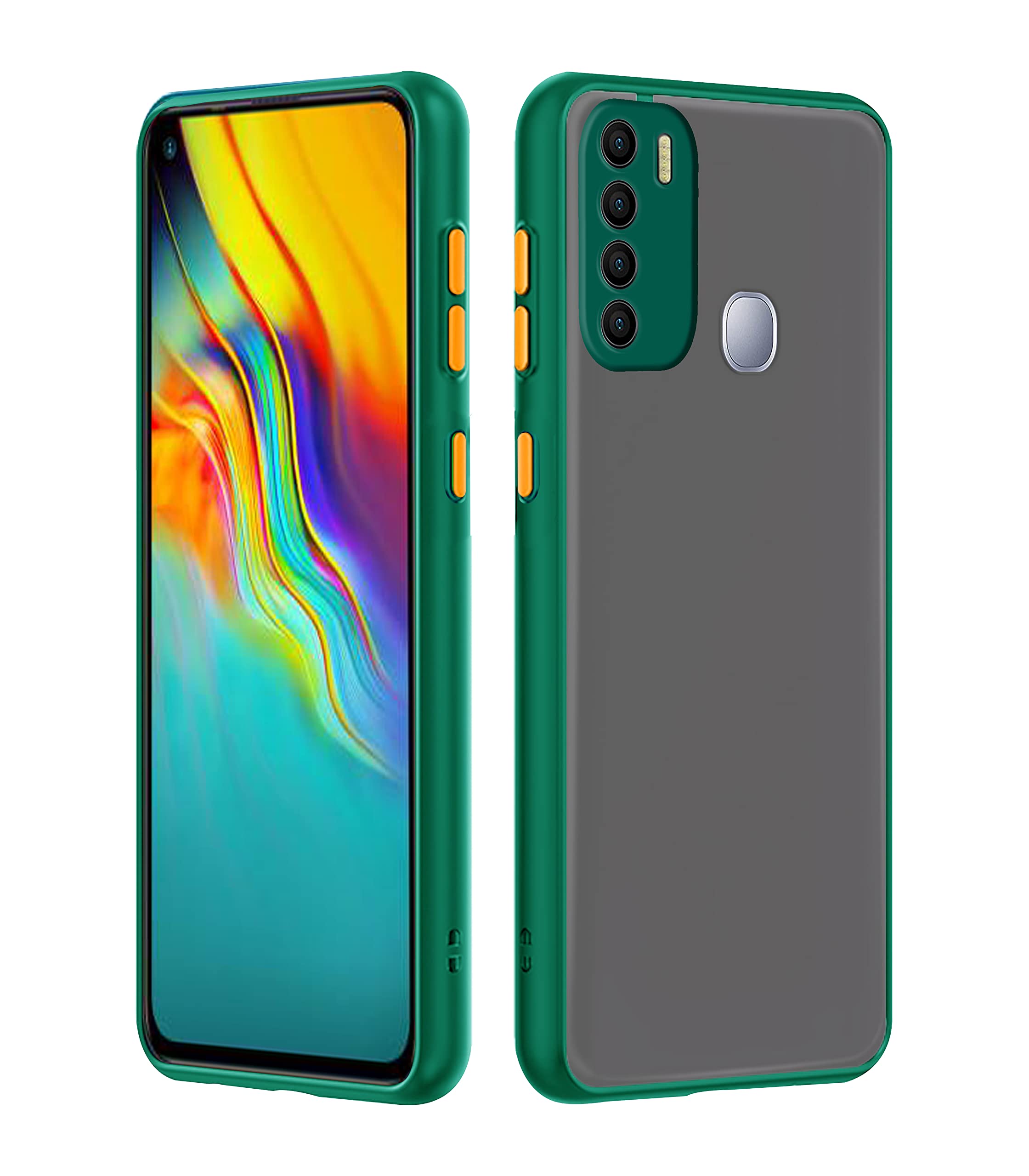 Pikkme Infinix Hot 9/Hot 9 Pro green phone cover