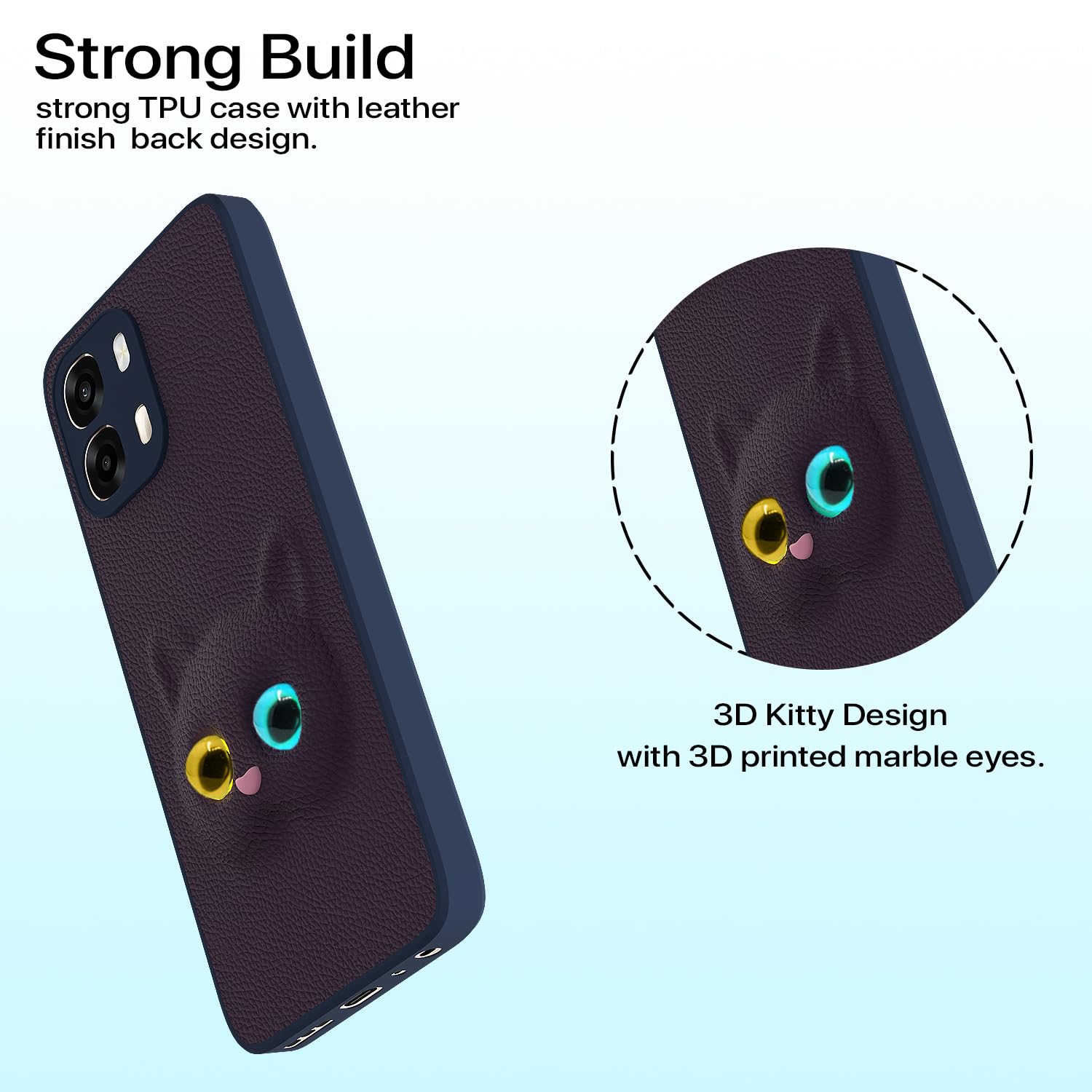Oppo A6 Pro 5G mobile cover in purple by Pikkme – photo 2