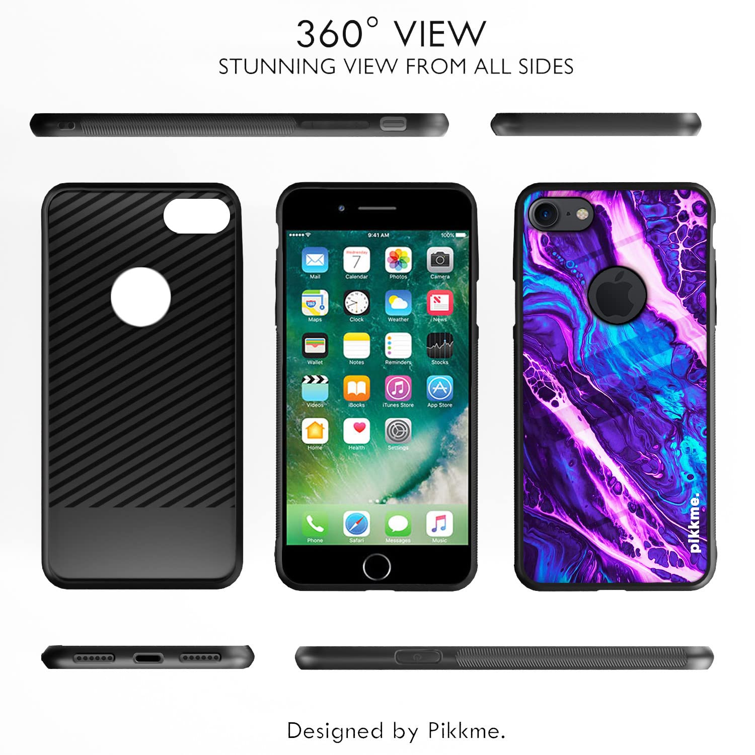 iPhone 7/8 Hybrid mobile cover by Pikkme – photo 2