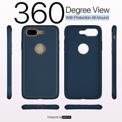 Blue phone cover for iPhone 7 Plus/8 Plus – Pikkme – photo 3