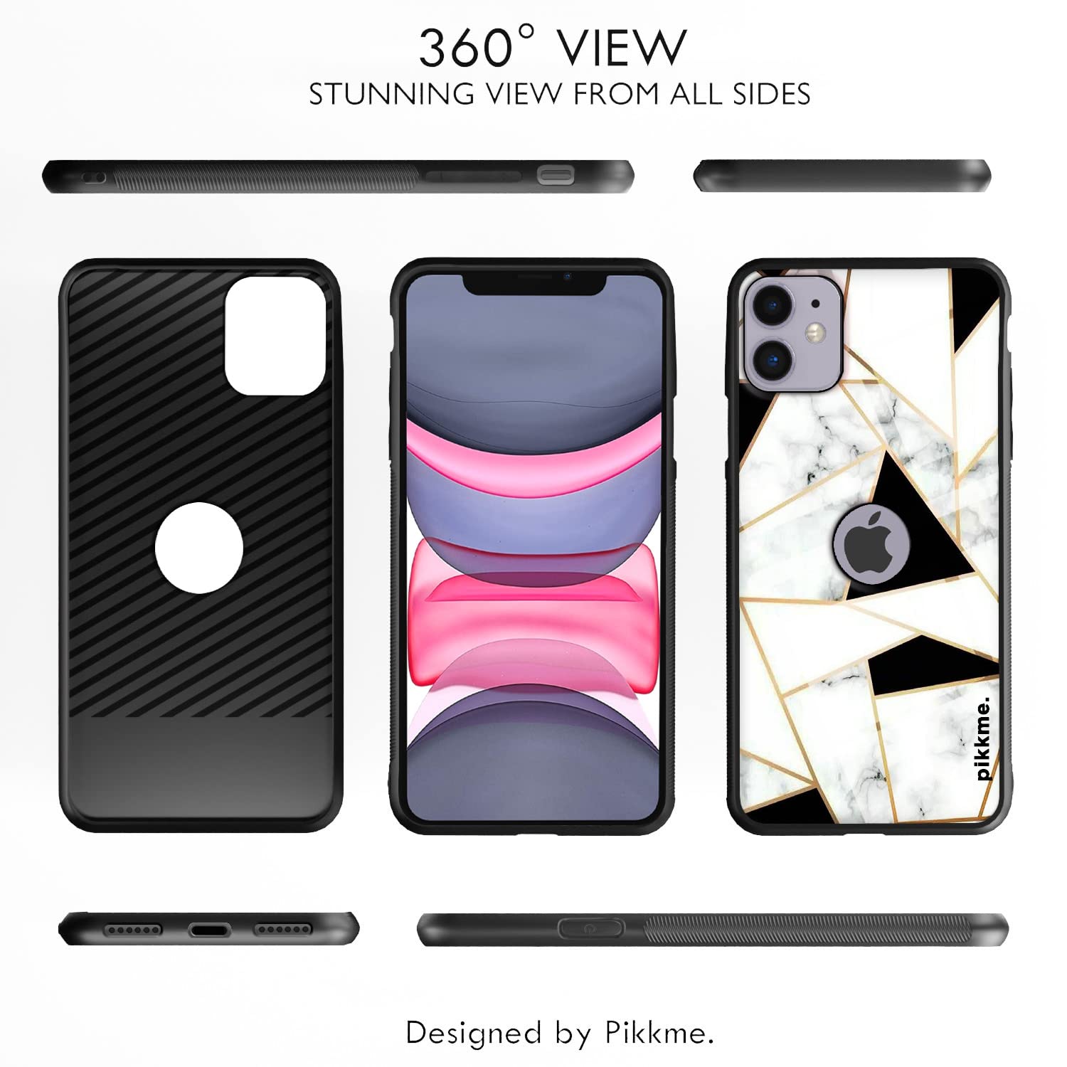 iPhone 11 Hybrid phone cover by Pikkme – photo 2