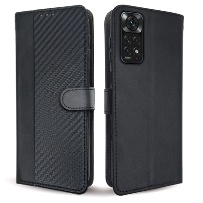 Pikkme Redmi Note 11/Note 11s Wallet black flip case