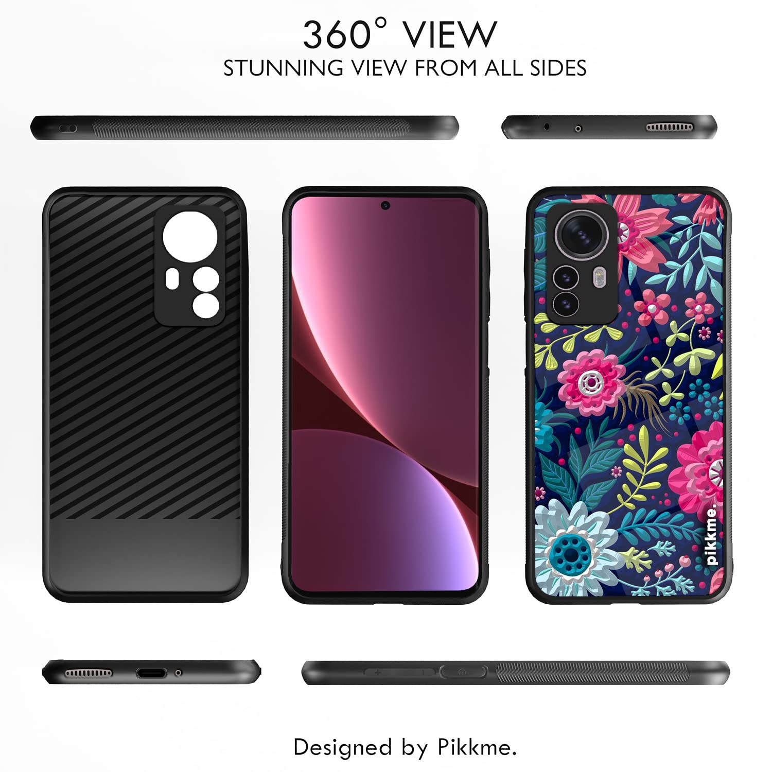 Pikkme Flower phone cover for Mi 12 Pro 5G – photo 2