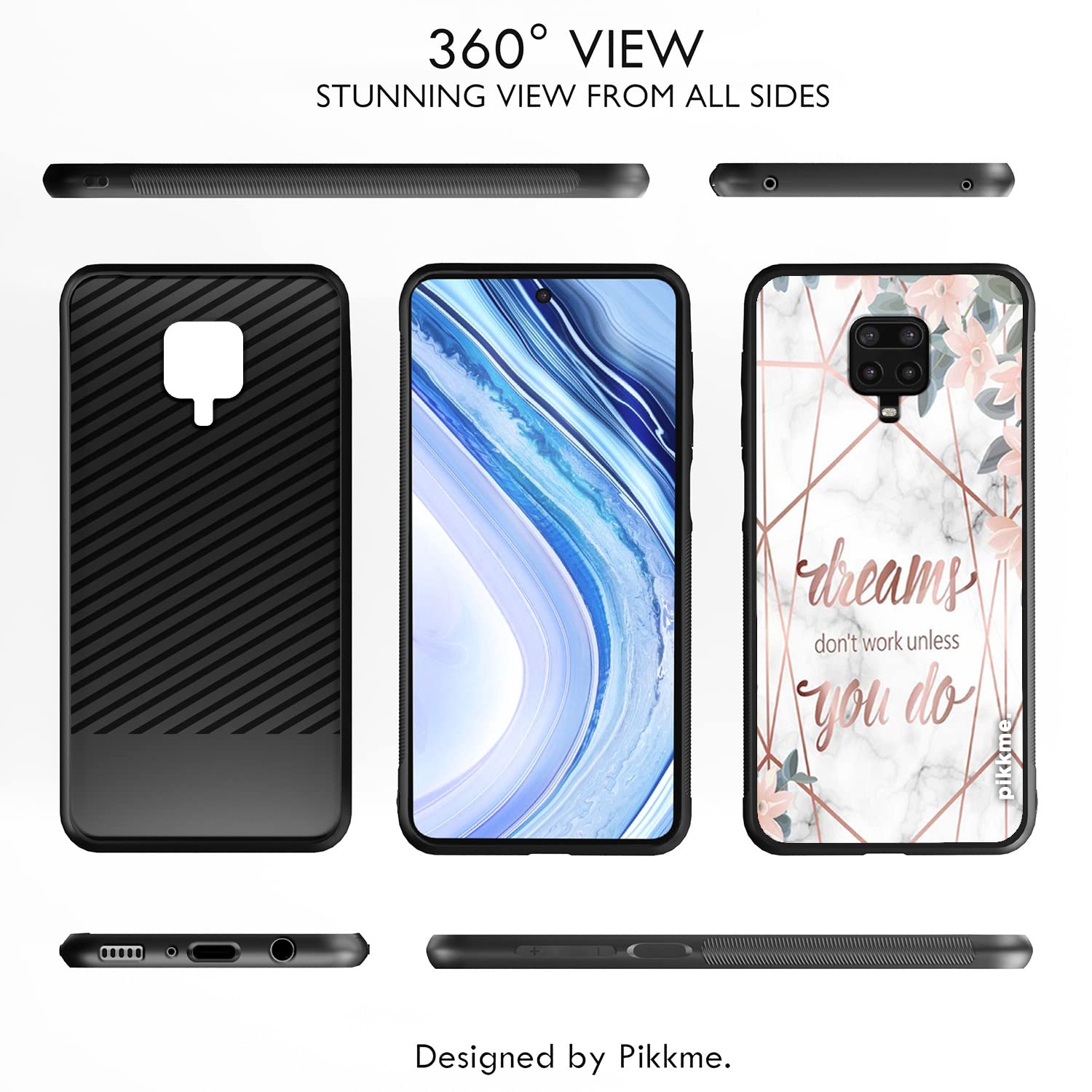 Hybrid Mobile back cover for Redmi Note 9 Pro/Note 9 Pro Max/Note 10 Lite – Pikkme – photo 2