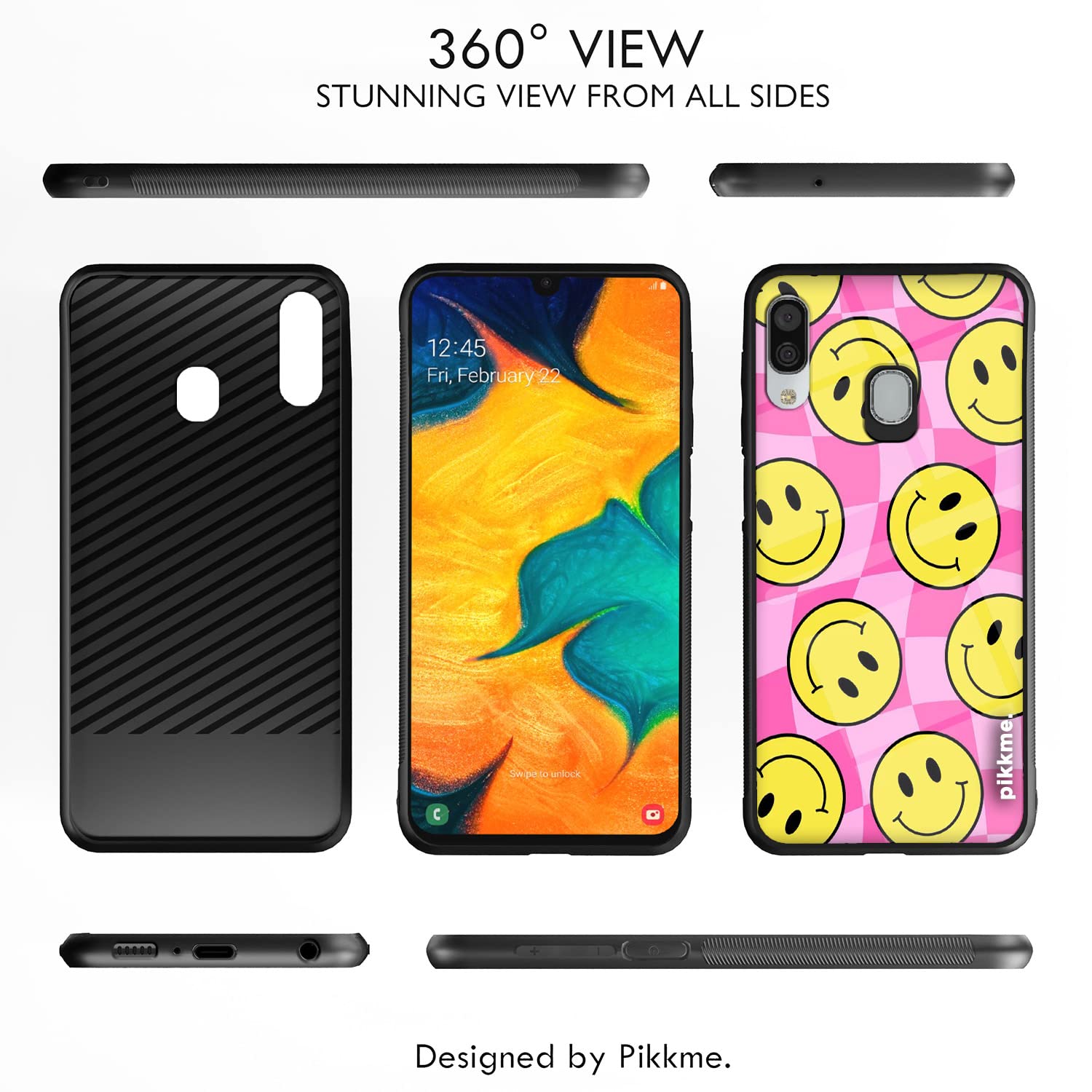 Samsung A20/A30/M10s Hybrid back cover by Pikkme – photo 2