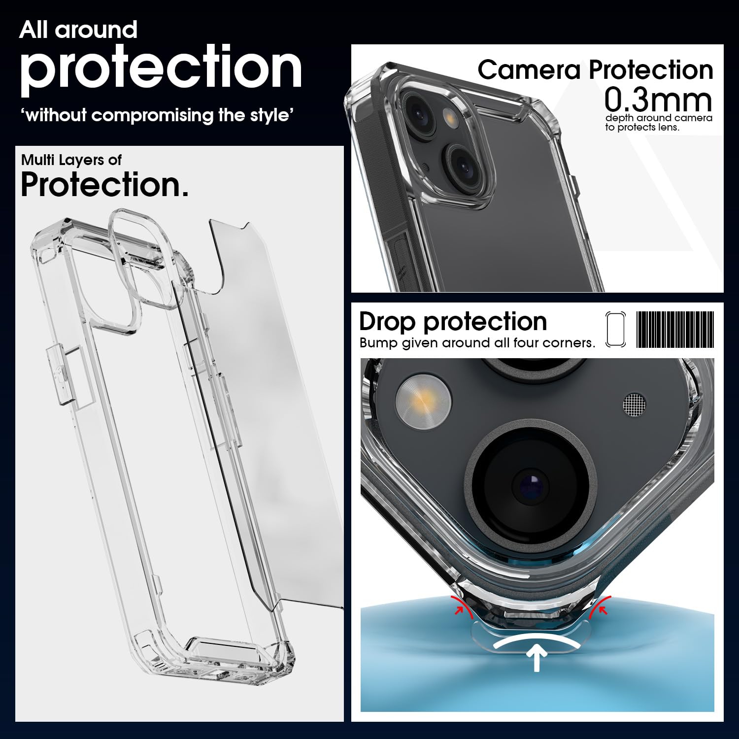 Pikkme transparent mobile cover for iPhone 15 – photo 4