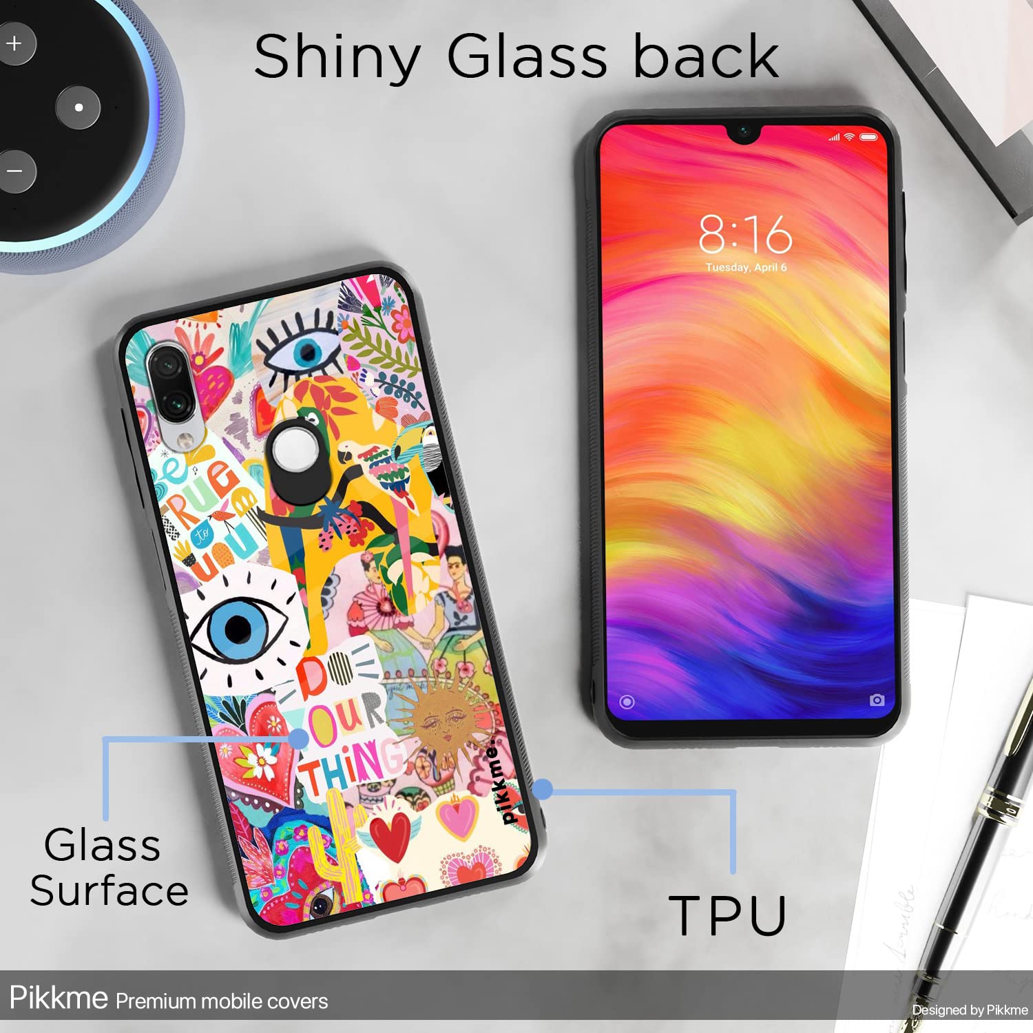 Pikkme Flower back cover for Redmi Note 7/Note 7 Pro/Note 7s – photo 3