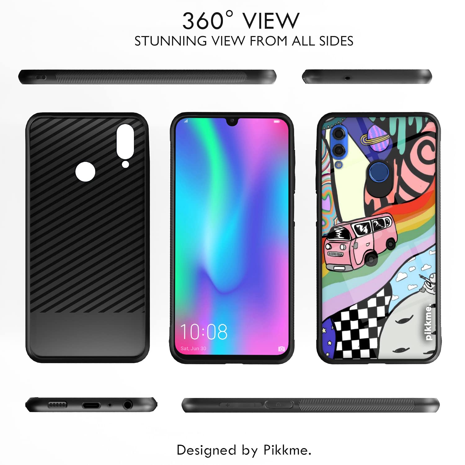 Pikkme Hybrid mobile back cover for Honor 10 Lite – photo 2