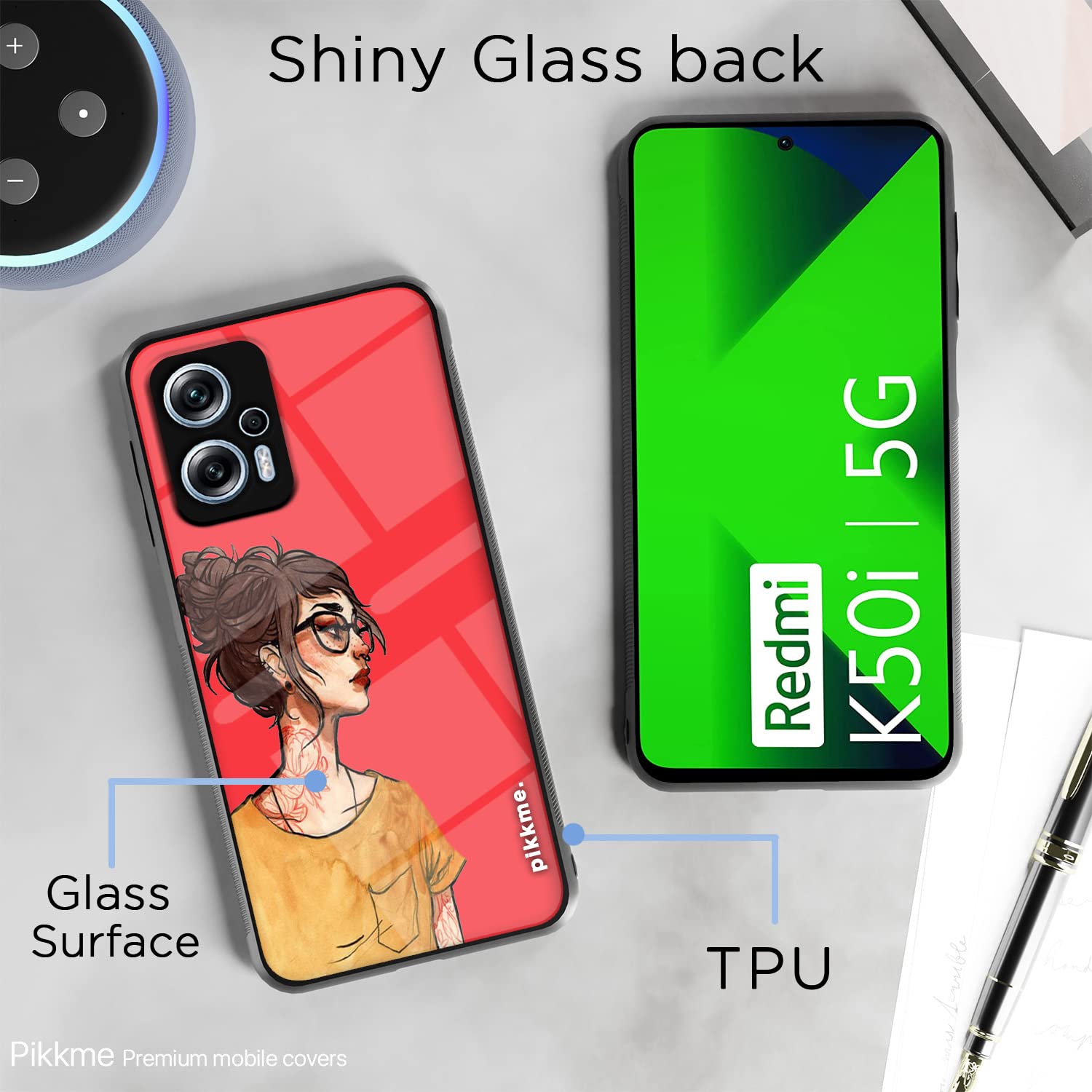 Redmi K50i 5G Style Swag back cover by Pikkme – photo 3
