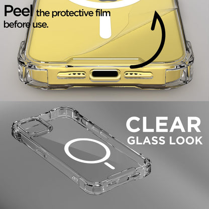 iPhone 11 MagSafe back cover in transparent mag-safe by Pikkme – photo 3