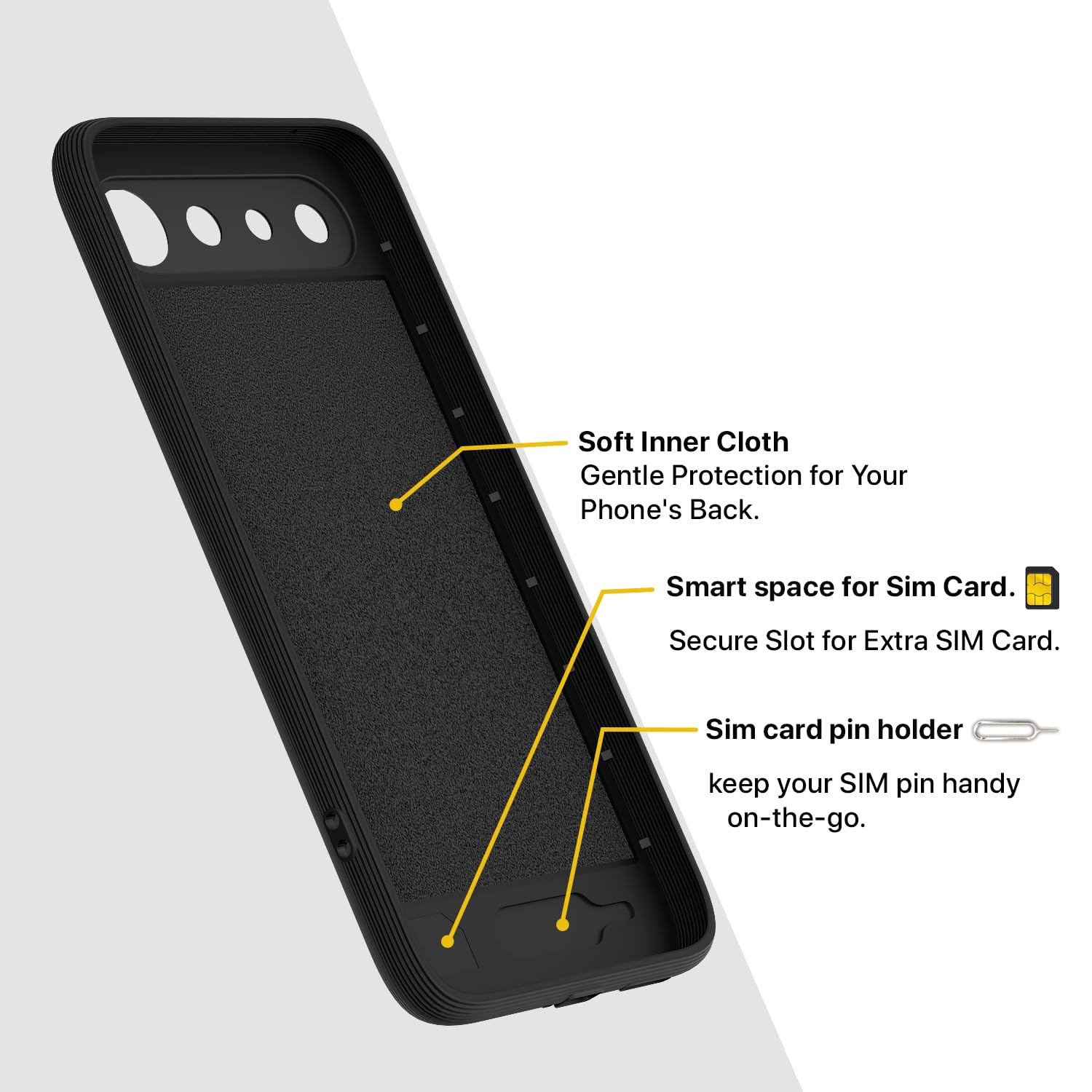 Pikkme Realme 16 5G Silicone black mobile cover – photo 6