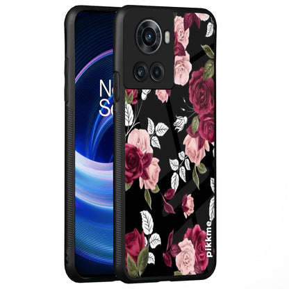 Pikkme Flower mobile back cover for OnePlus 10R