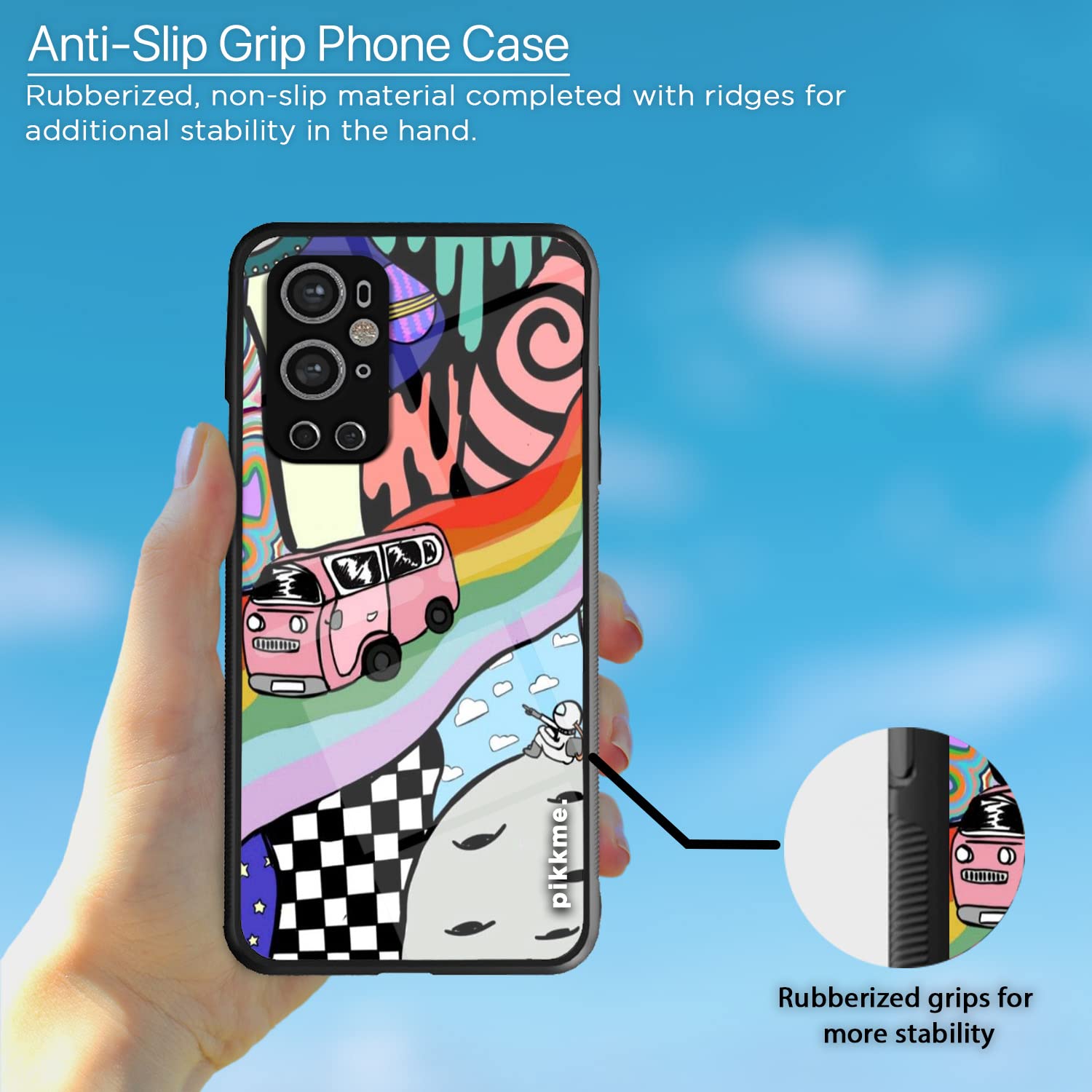 Pikkme Hybrid mobile back cover for OnePlus 9 Pro – photo 5