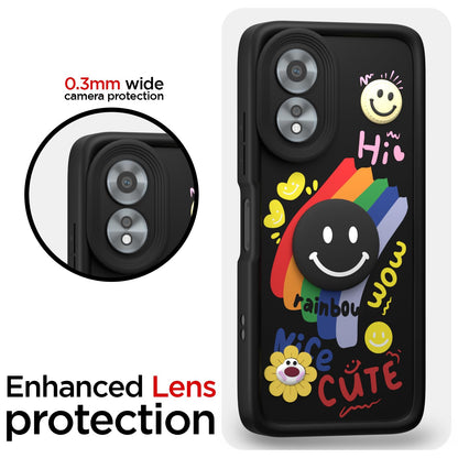 Pikkme black Soft Silicone phone cover for Oppo A38/A18 4G – photo 5