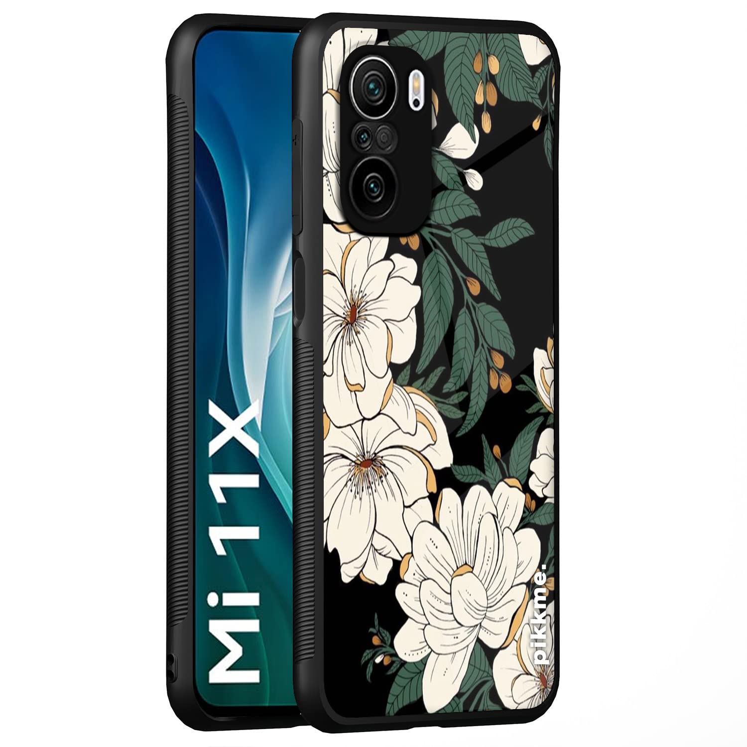 Pikkme Flower mobile back cover for Mi 11X/11X Pro