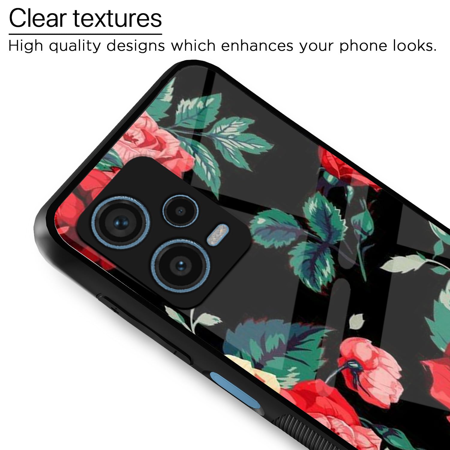 Redmi Note 12 Pro Plus 5G Flower phone cover by Pikkme – photo 4