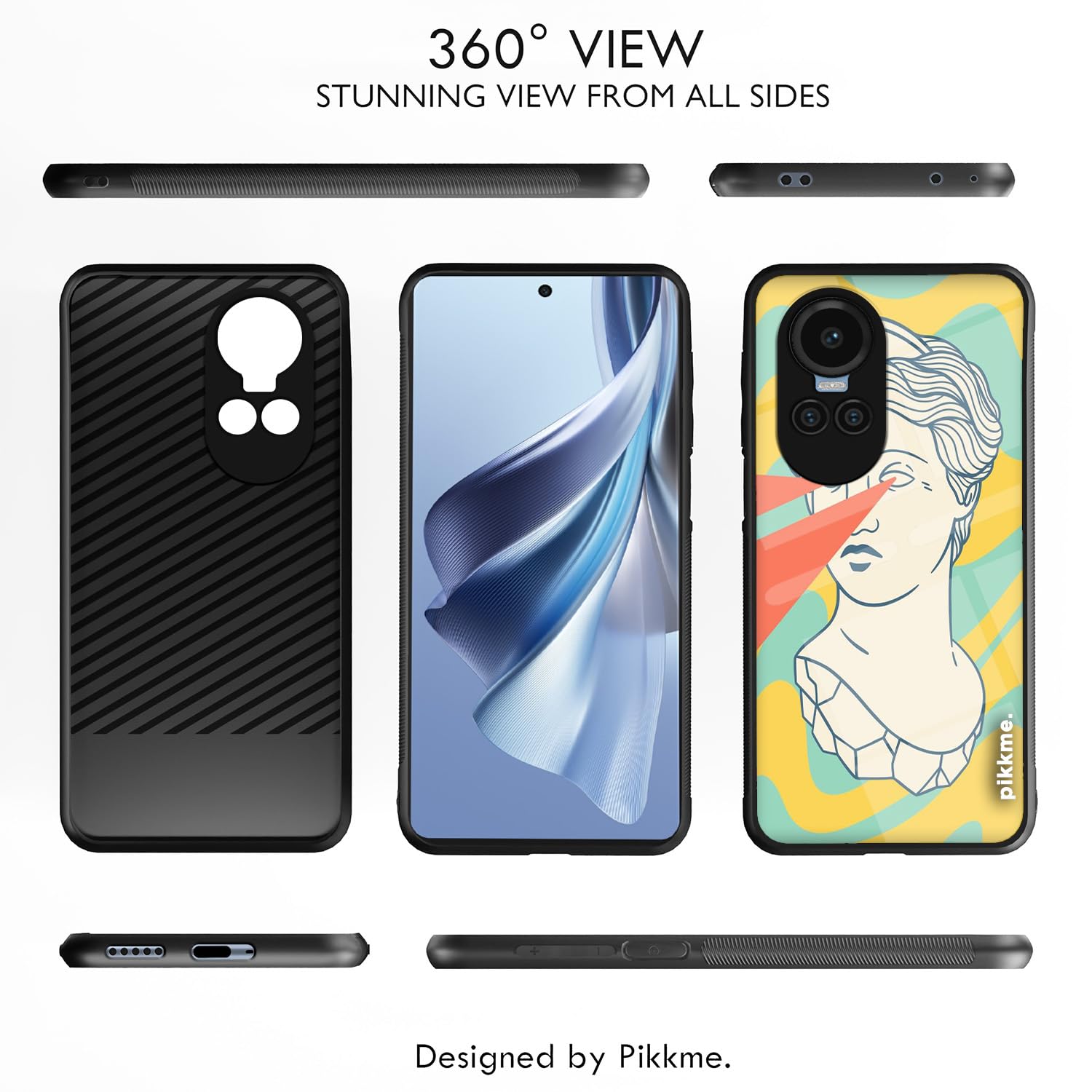 Pikkme Oppo Reno 10 5G Hybrid mobile back cover – photo 2