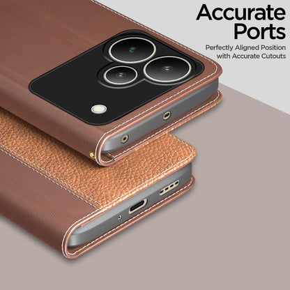 Realme P4 5G flip cover in tan by Pikkme – photo 2