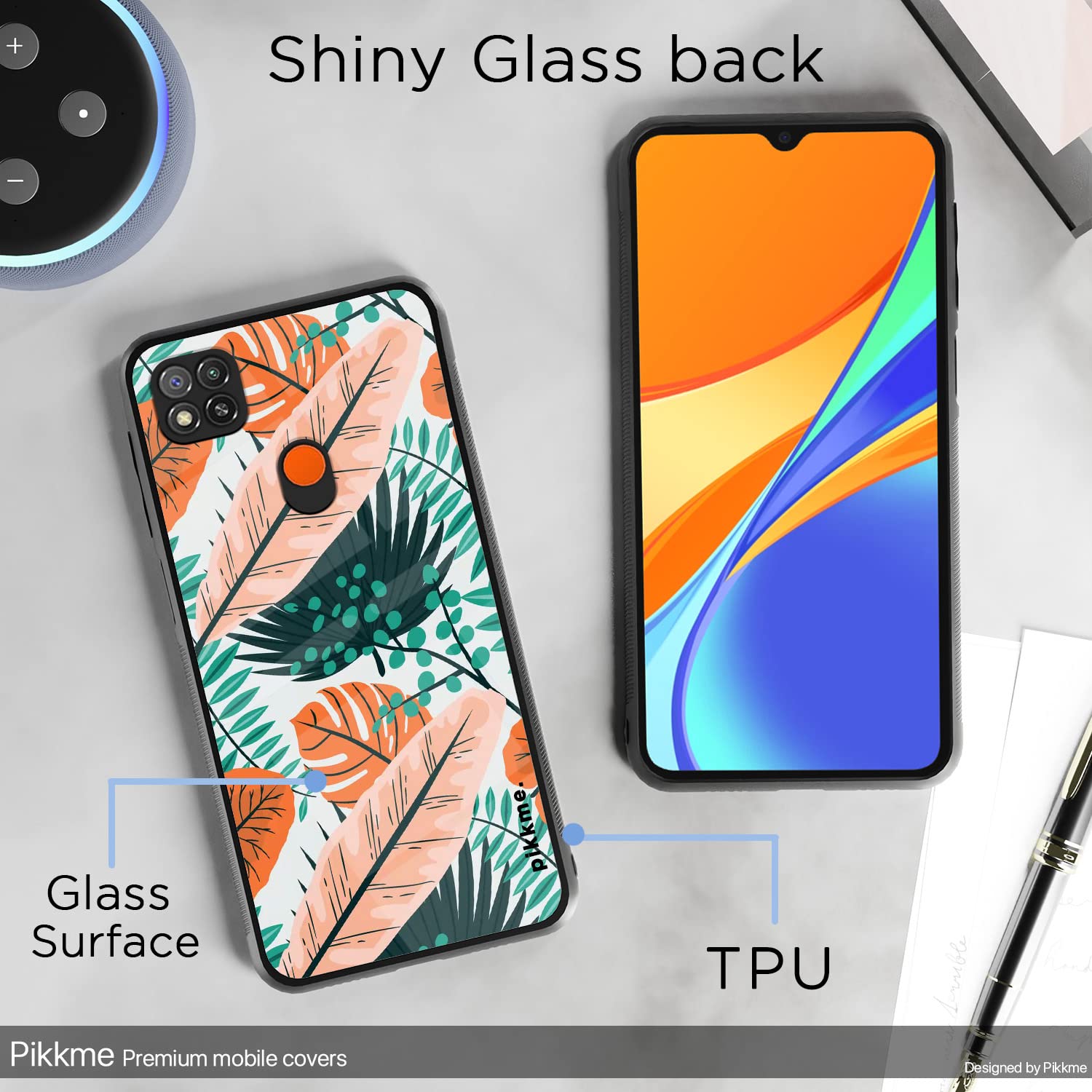 Redmi 10A/9, Poco C31 Flower mobile back cover by Pikkme – photo 3
