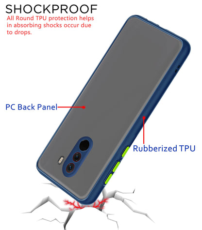 Mi Poco F1 Hybrid phone cover in blue by Pikkme – photo 4