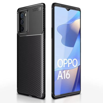 Oppo A16 mobile cover in black by Pikkme