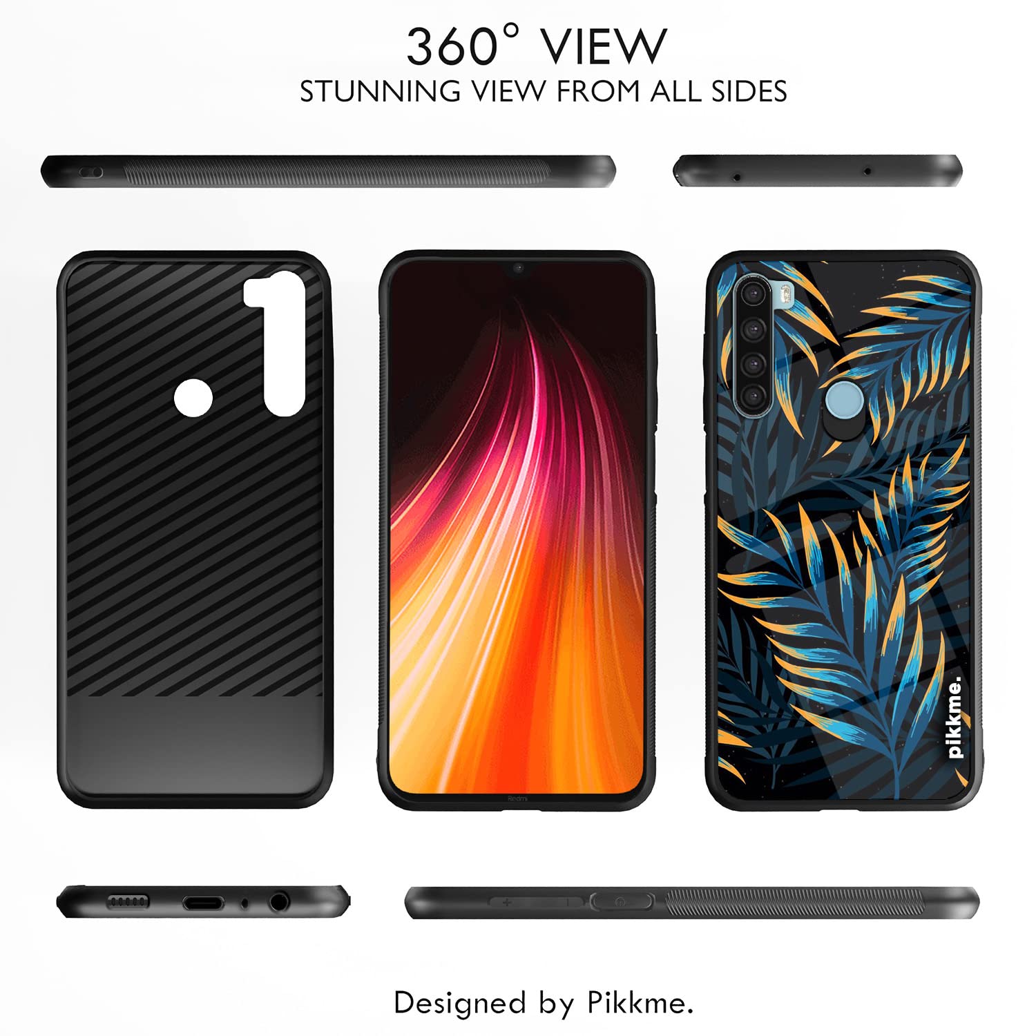 Pikkme Flower mobile back cover for Redmi Note 8 – photo 2
