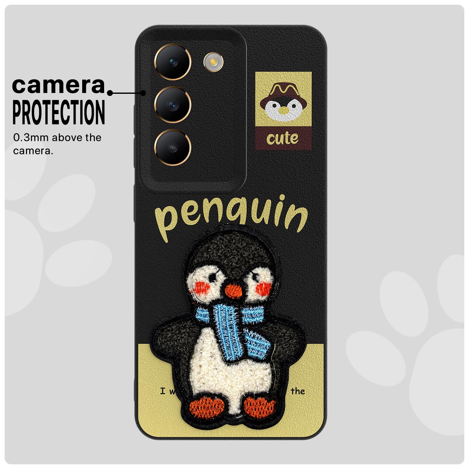 Pikkme Vivo Y100 5G black mobile cover – photo 6