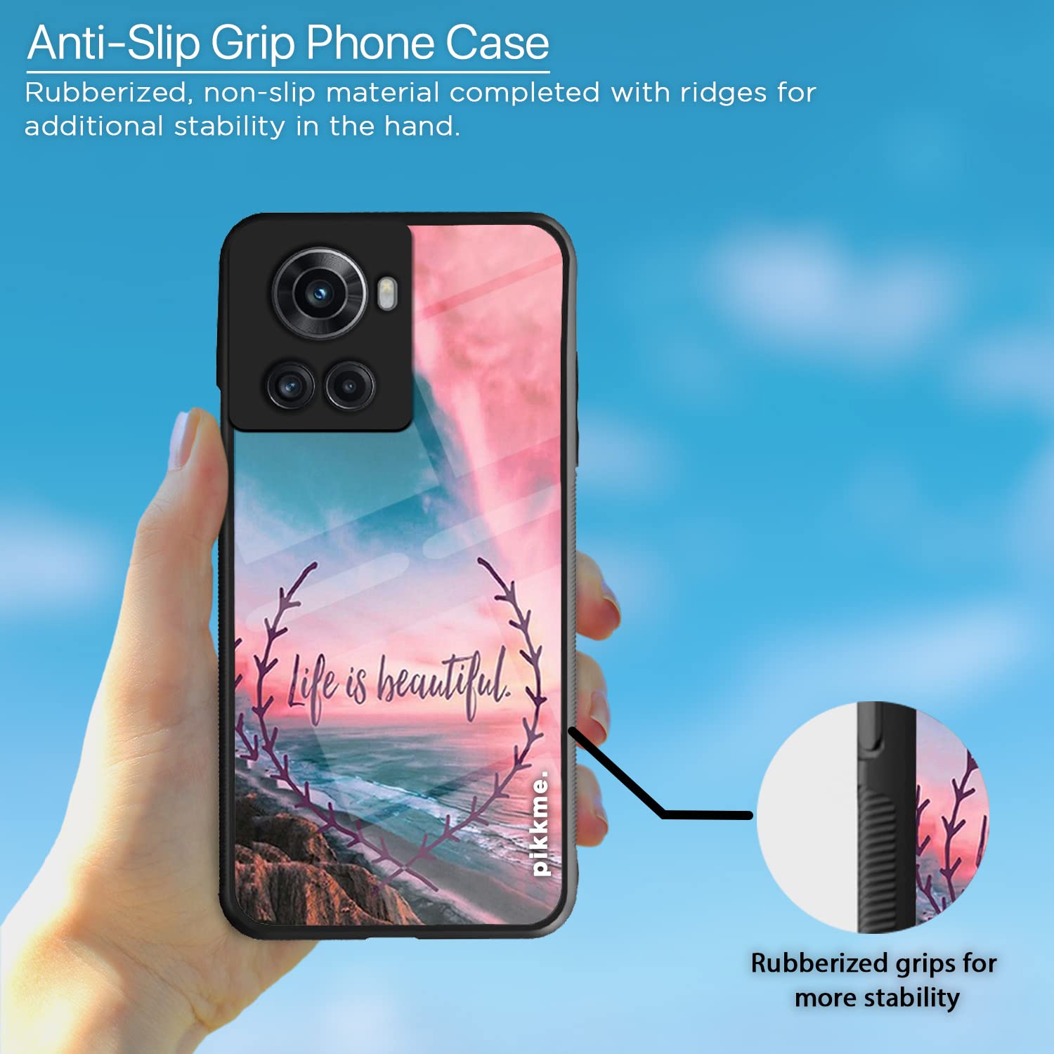 OnePlus 10R Hybrid phone cover by Pikkme – photo 5