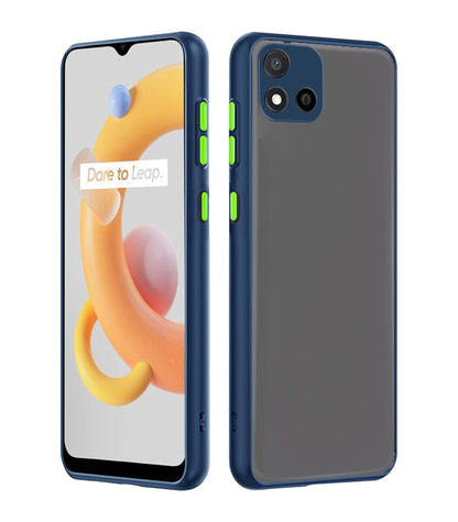Pikkme Realme C11 (2021) blue mobile back cover