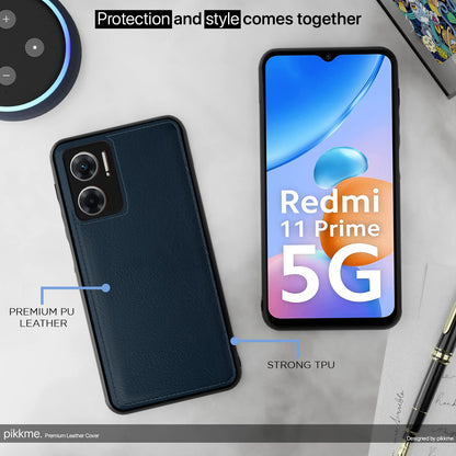 Blue mobile back cover for Redmi 11 Prime 5G – Pikkme – photo 5