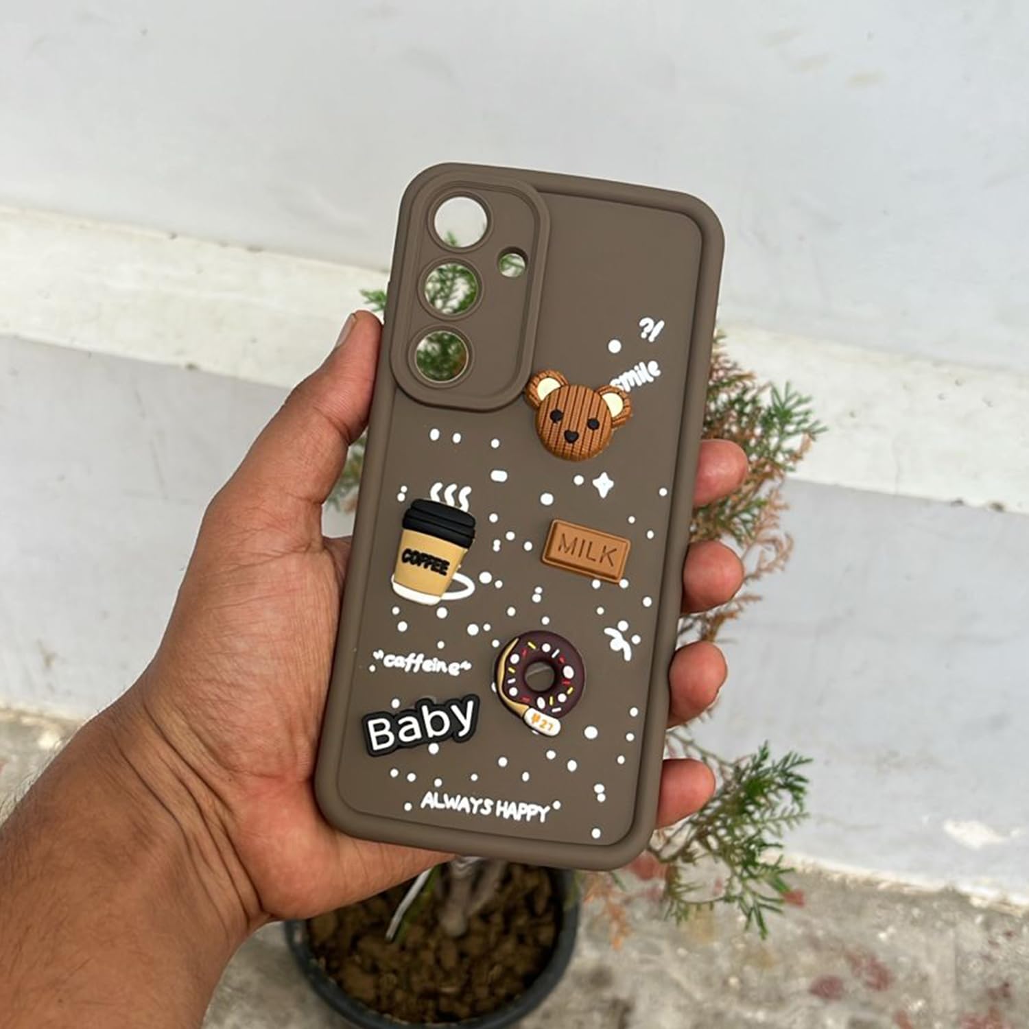 Pikkme brown Silicone mobile cover for Samsung S24 5G – photo 7