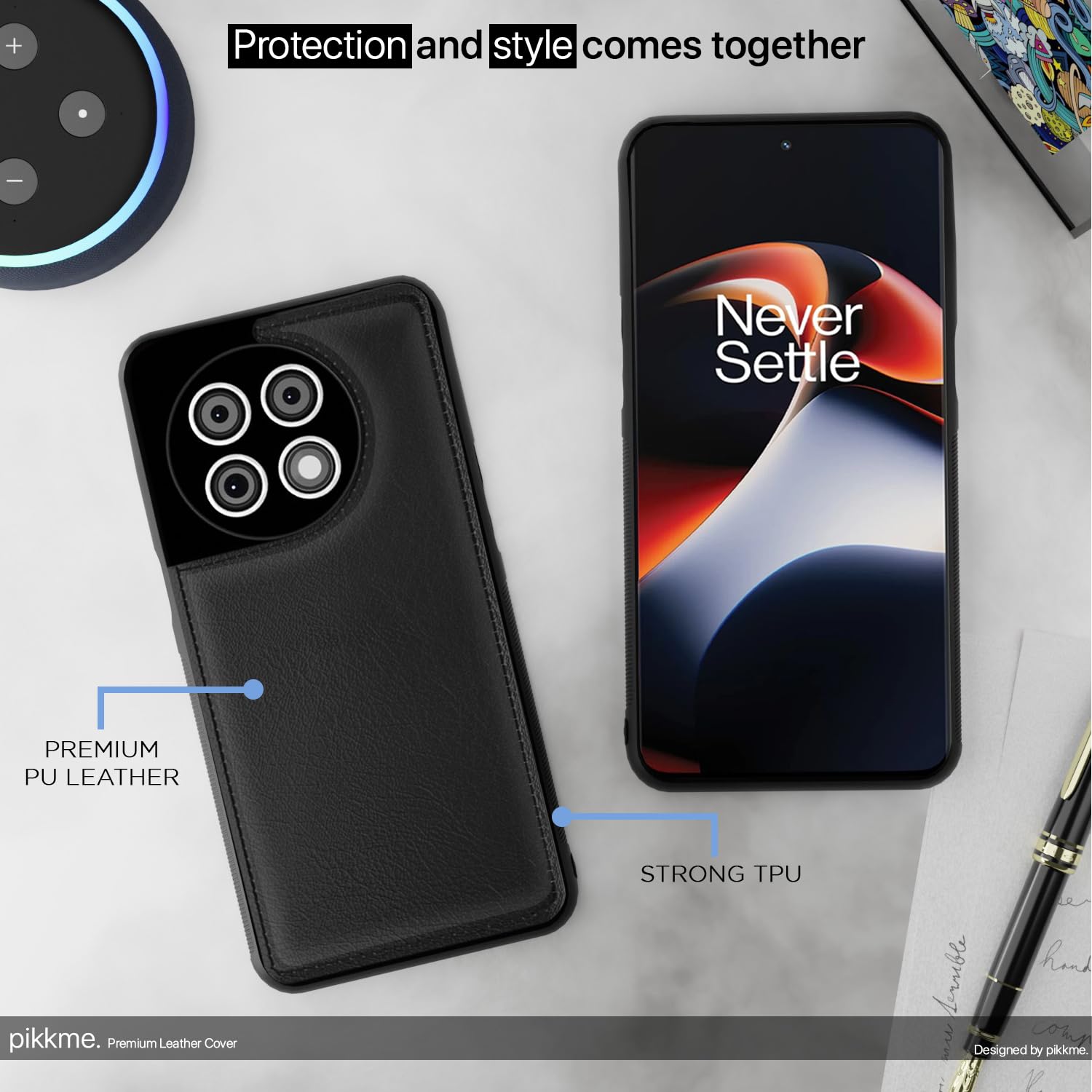 Pikkme OnePlus 11R 5G black mobile back cover – photo 5