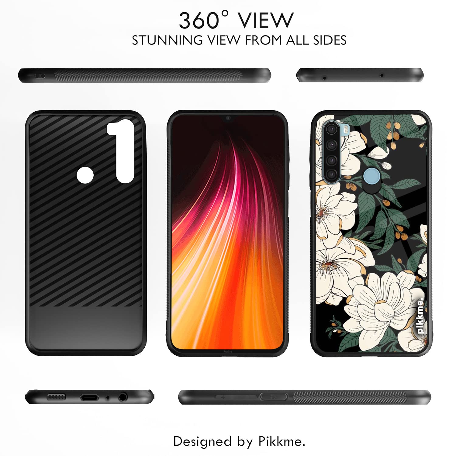 Flower Mobile cover for Redmi Note 8 – Pikkme – photo 2